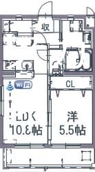 aritama-so 203号室 間取り