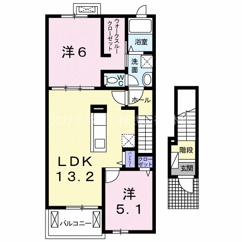 アルタコッリーナファイブ 間取り