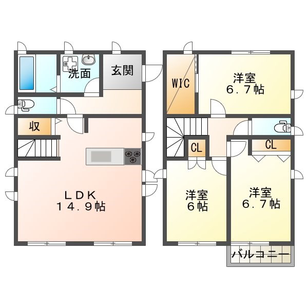 ヴェルドミール 間取り