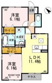 Arpege A 間取り
