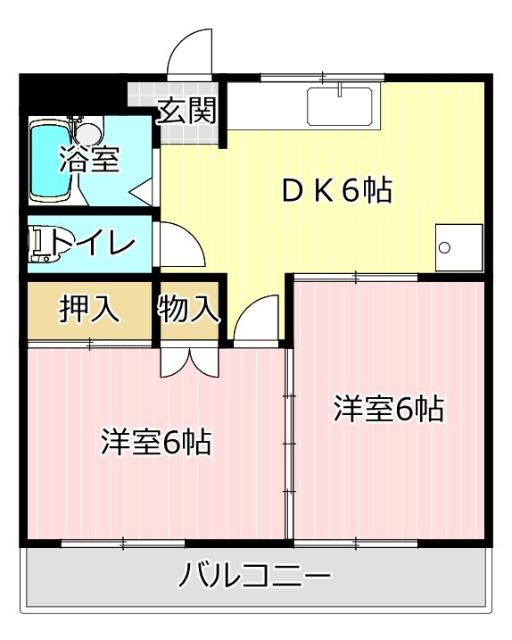 上島マンション 間取り