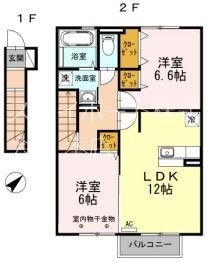 グリシーナB 間取り