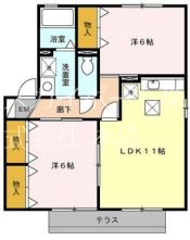 セジュールモアA 間取り