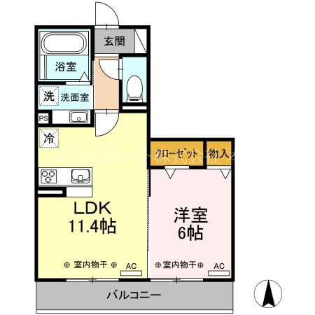 エクセル２１Ⅳ 間取り