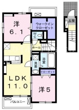 レジデンス　アムズ　プルメリア 間取り