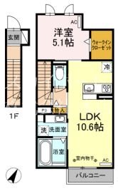 ラぺ・クロシェットＭ 間取り
