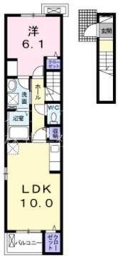 プログレス　リプルⅡ 間取り
