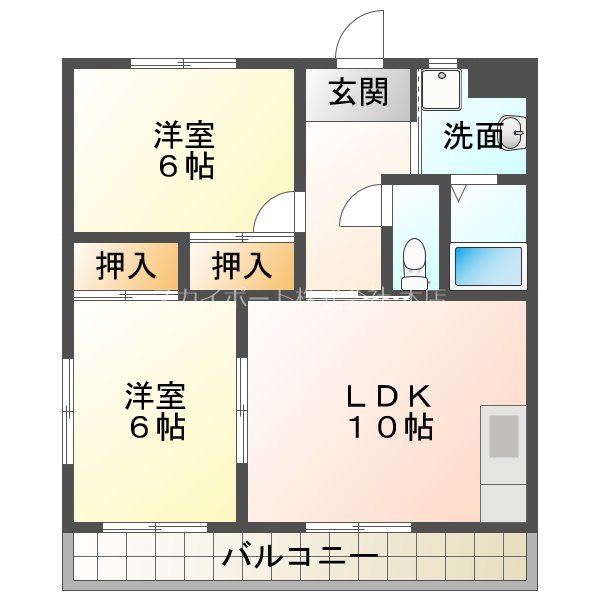 NEWエクレール 間取り