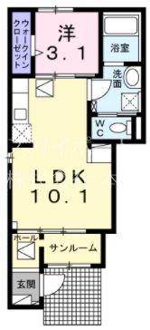 ガンディーノ 間取り