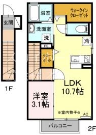 Les Saison葵西 間取り