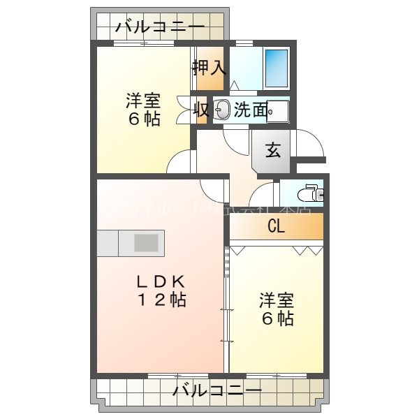 初生パークハイツ 間取り