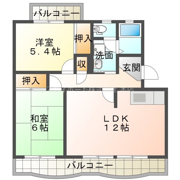 メゾン葵ヶ丘 間取り