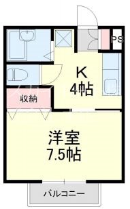 リバティヒル幸E 間取り