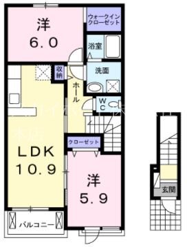 ファミーユ葵西 間取り