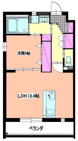 マンションヒカリⅢ 間取り