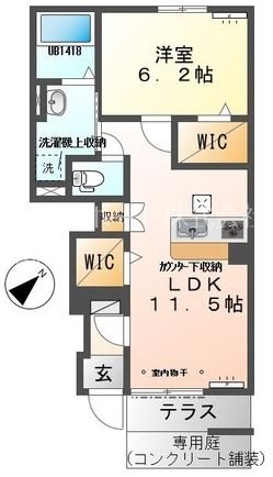 Le calme（ル　カルム） 間取り