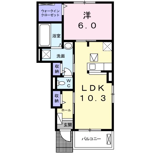 ヴィラージュ　デザルブル 間取り