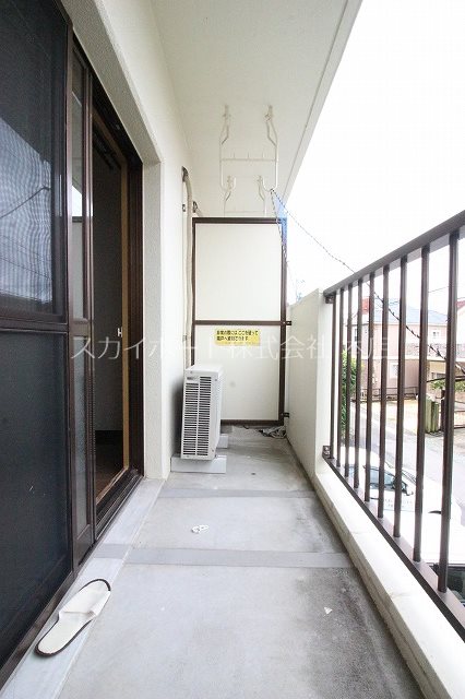 アラモード ベランダ