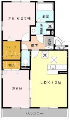 フィオーレ松本 間取り