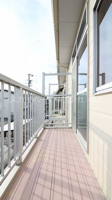 メゾンサカエ ベランダ