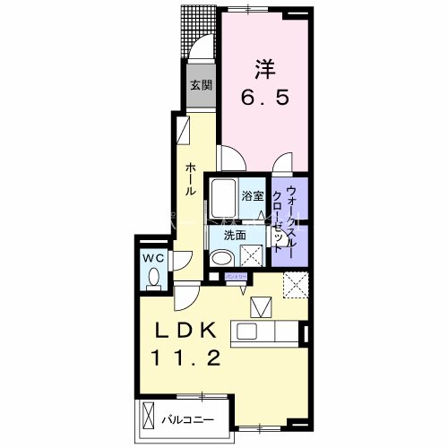 K's HarmonyⅡ 間取り