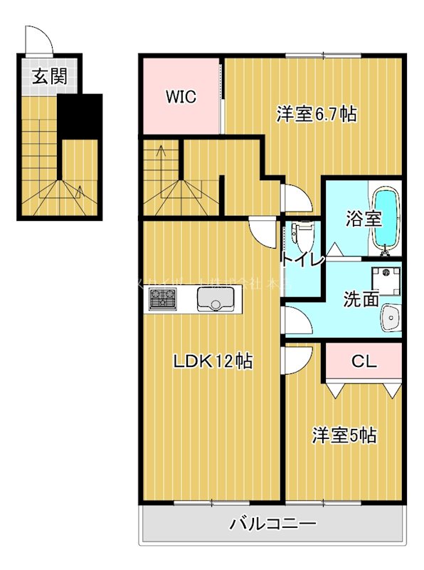 LUMINOUS 間取り図