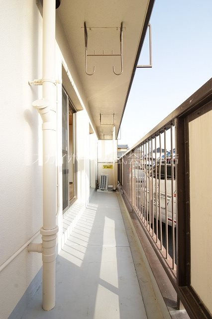 永田マンション ベランダ