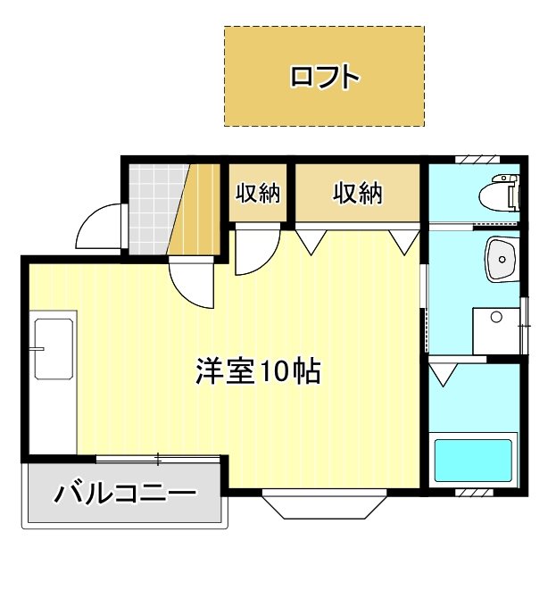 ハイツアザレア 間取り図