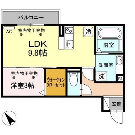 オッツ初生 間取り