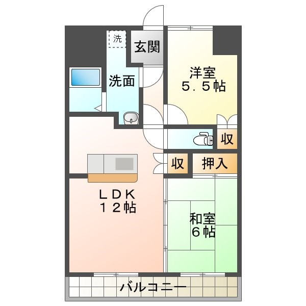 ラ・フォーレ三方原 間取り