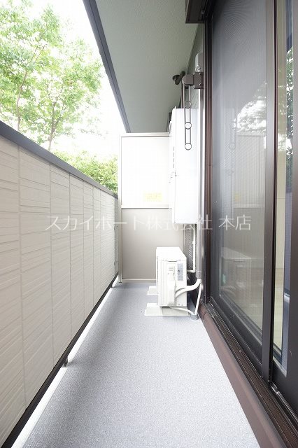 シャンブル ベランダ