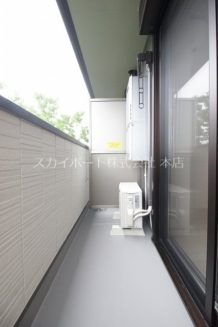 シャンブル ベランダ