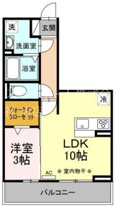シャンブル 間取り