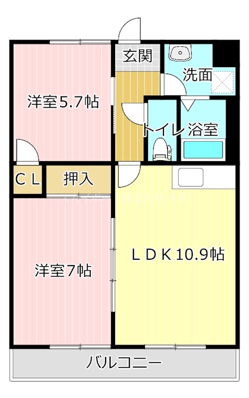 Avenue根洗 間取り