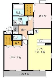 ラフィーネ・フォーレＡ 間取り