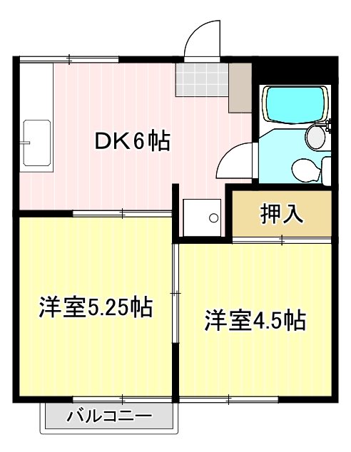 コーレイパームⅡ 間取り図
