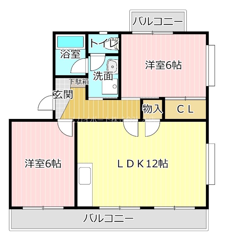 エクレール16 間取り