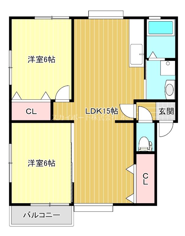メゾントーマスⅠ 間取り