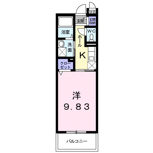 Gold M Kamo 間取り