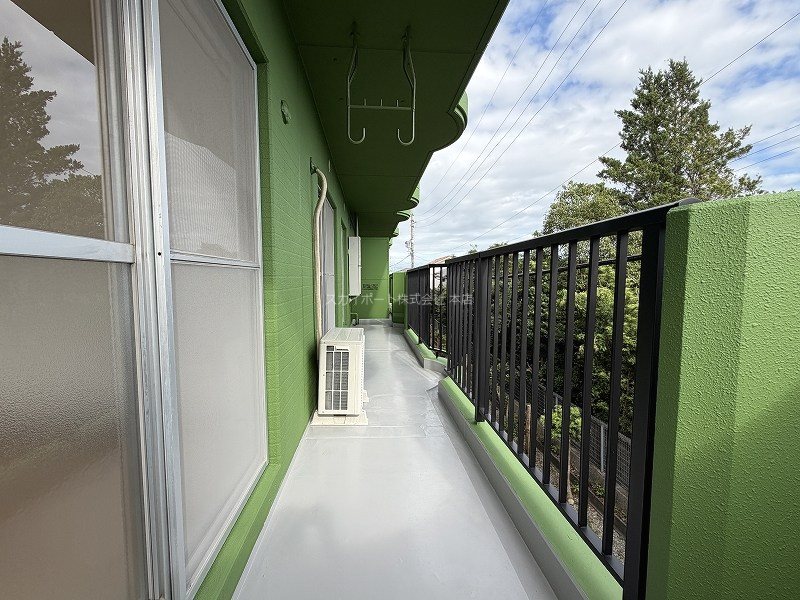 クリサンテＡ ベランダ