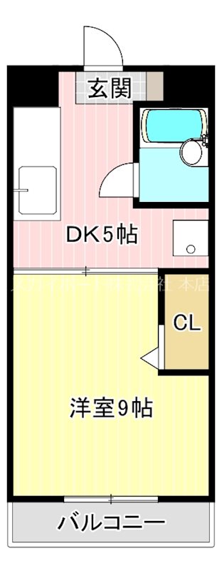 ハイツコスモスⅠ 間取り