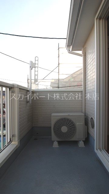 ノースエレガンスハギオカ ベランダ