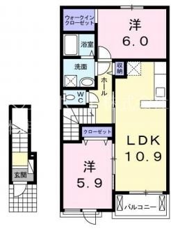 ファミーユ葵西 間取り
