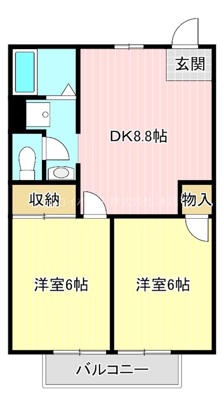 コーポMIDORI 間取り