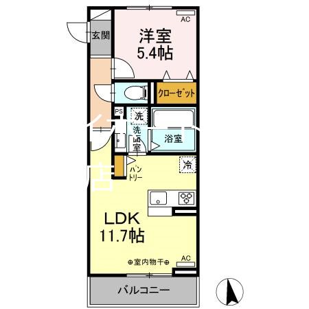 ソレール北浦 間取り