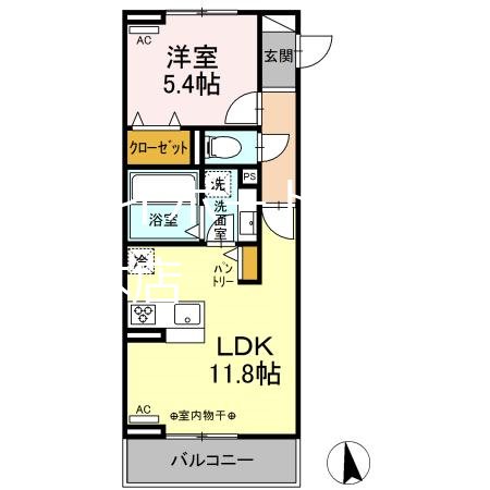 ソレール北浦 間取り