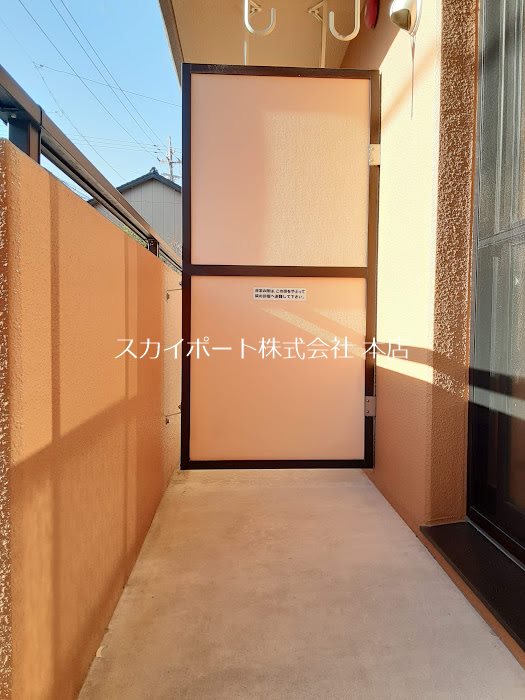 オーシャンブルー ベランダ