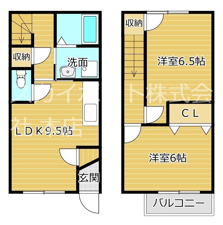 サウス・クレイドゥル 間取り