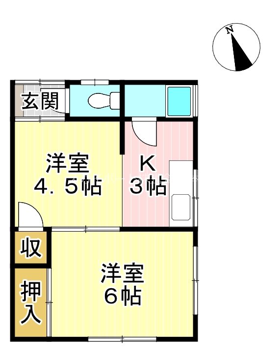 パークハイツ萩丘 間取り