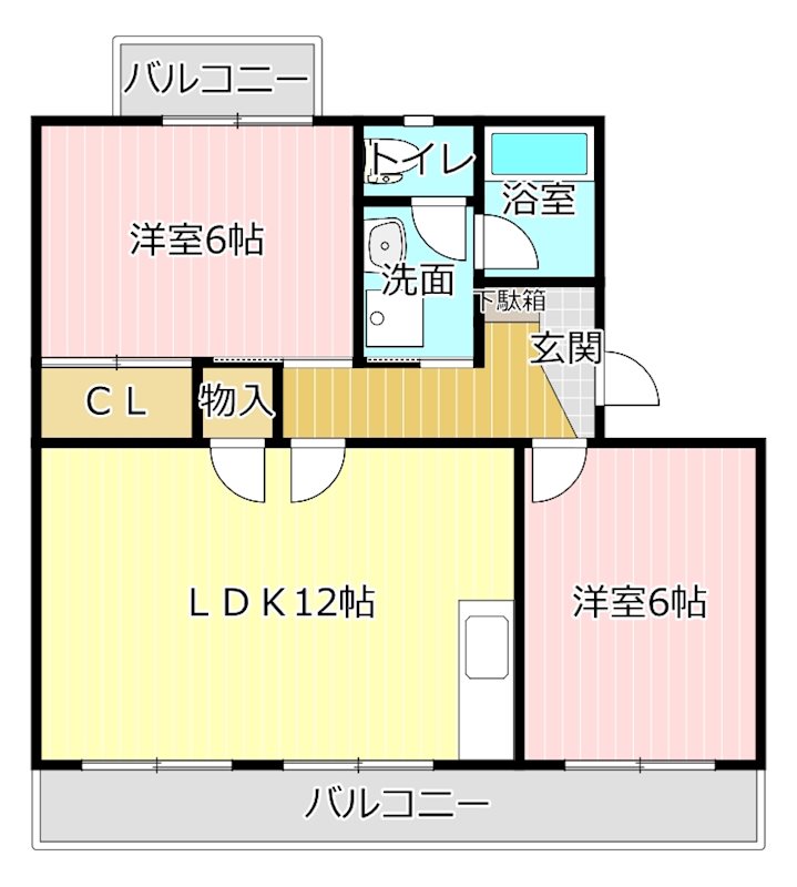 エクレール16 間取り